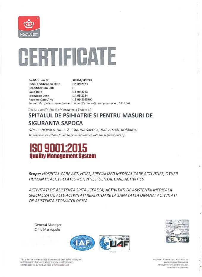 SR EN ISO 15189:2013