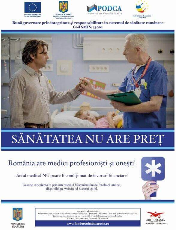 Sănătatea nu are preț - Afiș